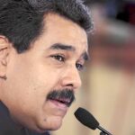El presidente Nicolás Maduro