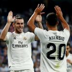 Bale y Asensio celebra uno de los goles anotados ante el Getafe / Reuters