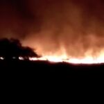 Una explosión desencadenó un incendio en un importante almacén militar de munición en el centro de la India