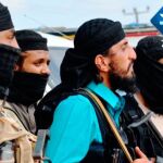 Captura de un vídeo publicado por Al Qaeda en el que aparece Blaidi, conocido como «Hamza Zinyibari».