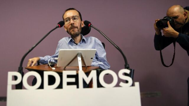 El secretario de Organización de Podemos, Pablo Echenique