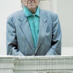 Boris Pahor ayer en su visita a Barcelona