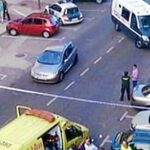 Un atracador herido de bala y otro detenido en el asalto a un banco en Humanes