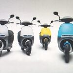 Un scooter con batería de quita y pon