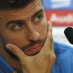 El central del FC Barcelona Gerard Piqué