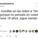 Las críticas a Andrea Janeiro dividen Twitter