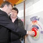 El consejero de Fomento y Medio Ambiente, Antonio Silván, participa en la inauguración, en Gredos, de la red ClimaDat