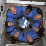 Astronautas en la Estación Espacial Internacional