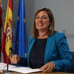 La portavoz, Milagros Marcos, explica los acuerdos aprobados en el Consejo de Gobierno