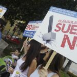 Protesta contra las cláusulas suelo de las hipotecas