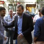 El exsecretario general del PSM, Tomás Gómez, a su llegada a la reunión que la Comisión Ejecutiva Federal del partido celebrada del pasado miércoles