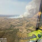 Imagen del incendio