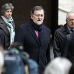 El presidente del Gobierno español, Mariano Rajoy, a su llegada a la reunión del Consejo Europeo