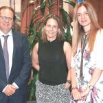 De izquierda a derecha, Jaime Masjuan, Elena Gobartt y Almudena Castro