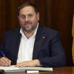 El vicepresidente Oriol Junqueras