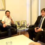 Iglesias y Puigdemont