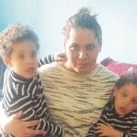 Hamila y sus niños fueron una de las familias afectadas por los desahucios
