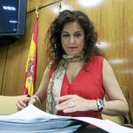 La consejera de Hacienda de la Junta de Andalucía, María Jesús Montero