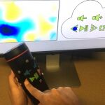 El nuevo sensor, en una de las pruebas