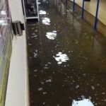 Aguas fecales inundan la central del Samur