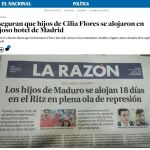 Gran repercusión de la información sobre los hijos de Maduro
