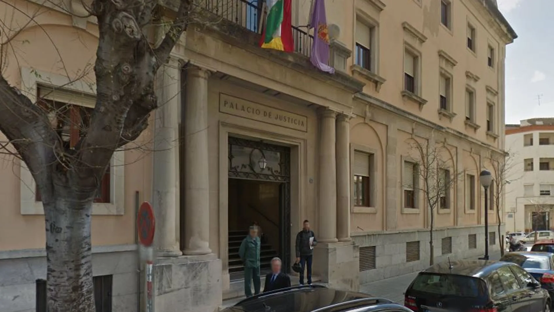 Imagen de la sede de la Audiencia de Jaén