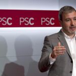 El portavoz del PSC, Jaume Collboni, en una imagen de archivo