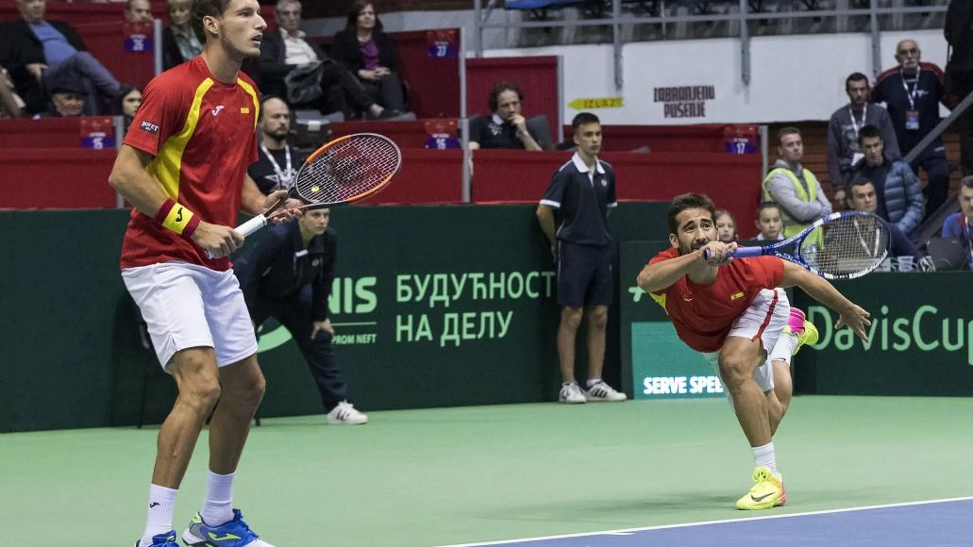 Marc López y Pablo Carreño