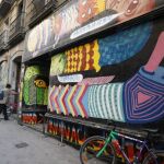 Casa Okupa del patio maravillas en la Calle Pez.