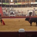 Paco Ureña citando al toro