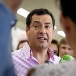 El presidente del PP-A, Juanma Moreno