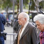 En la imagen, el ex president de la Generalitat, Jordi Pujol, y su esposa, Marta Ferrusola