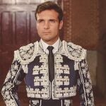 El banderillero Antonio Chacón antes de hacer el paseíllo en Las Ventas