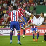 Cristiano Ronaldo durante un momento del encuentro