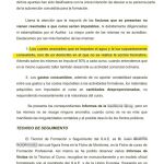 Reproducción de una páginas de uno de los documentos policiales