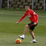 El jugador argentino del Atlético de Madrid Matías Kranevitter