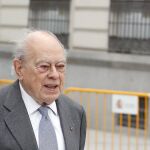 Jordi Pujol llega a la Audiencia Nacional.