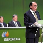 Sánchez Galán, durante la Junta de Accionistas