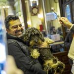 La bendición de los animales (en la imagen el pasado año) es una tradición de las fiestas
