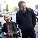 El secretario de Organización de Podemos, Pablo Echenique