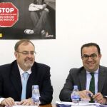 Fernando Rey preside el Observatorio de Castilla y León, en la sección de Convivencia Escolar junto a Ángel Miguel