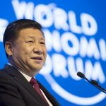 El presidente chino, Xi Jinping, da un discurso durante la primera jornada de la 47 edición del Foro Económico Mundial de Davos (Suiza).