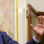 José Manuel Soria, ex ministro de Industria Energía y Turismo, en una imagen de archivo durante una rueda de prensa en el Congreso