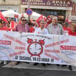 «Exigimos recuperar» es el lema de la campaña iniciada por CC OO para la restitución de derechos laborales
