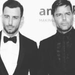 Ricky Martin y Jwan Yosef