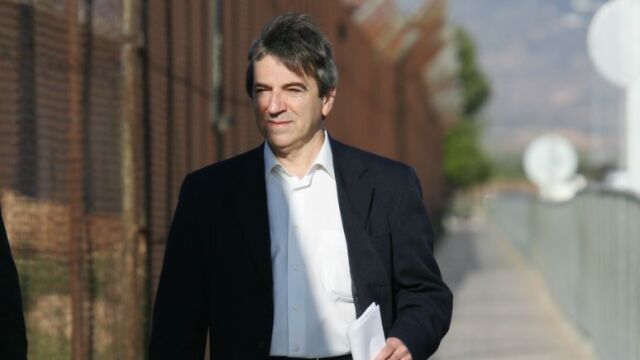 Imagen de archivo de Ginés Jiménez a su salida de la cárcel de Alcalá Meco, el 20 mde abril de 2009