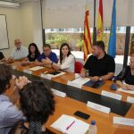 La consellera de Sanidad, Carmen Montón, ayer durante la rueda de prensa