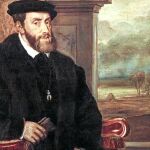 «Retrato de Carlos V sentado», obra de Tiziano de 1548