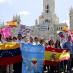 Cabecera de la marcha de Madrid