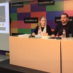 Rueda de prensa en la sede de la ANC